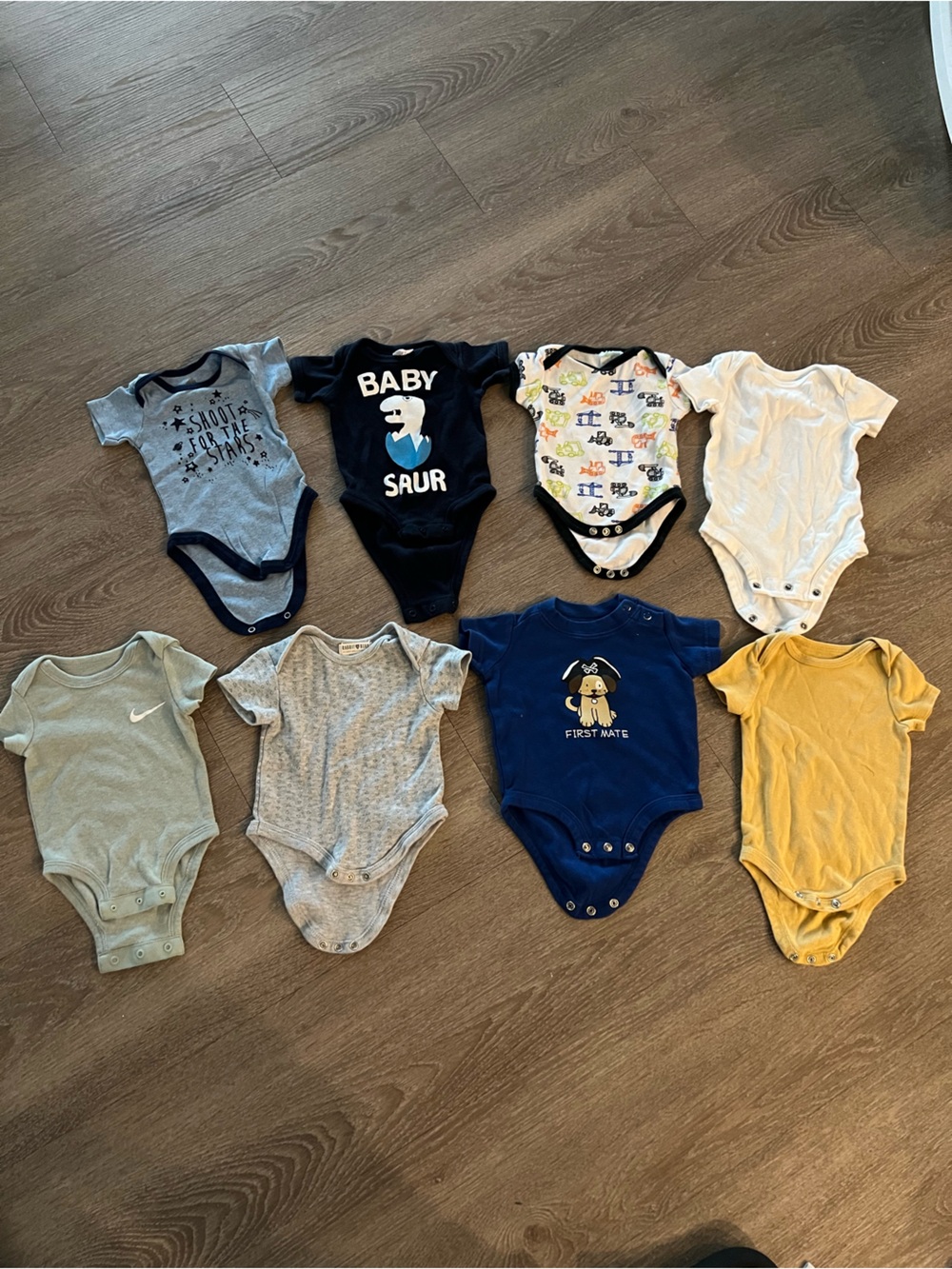 0-3 Month Baby Onesie Bundle - Multi Color Mix